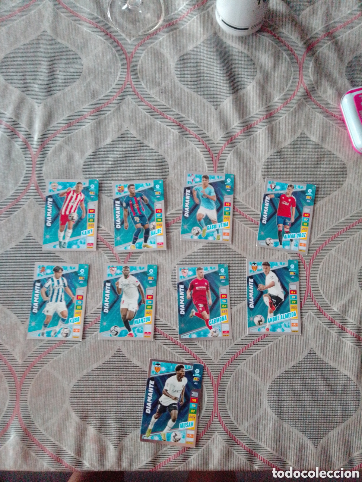 Figurine di Calcio: Lote 9 cromos adrenalyn xl 2022 23 nuevos