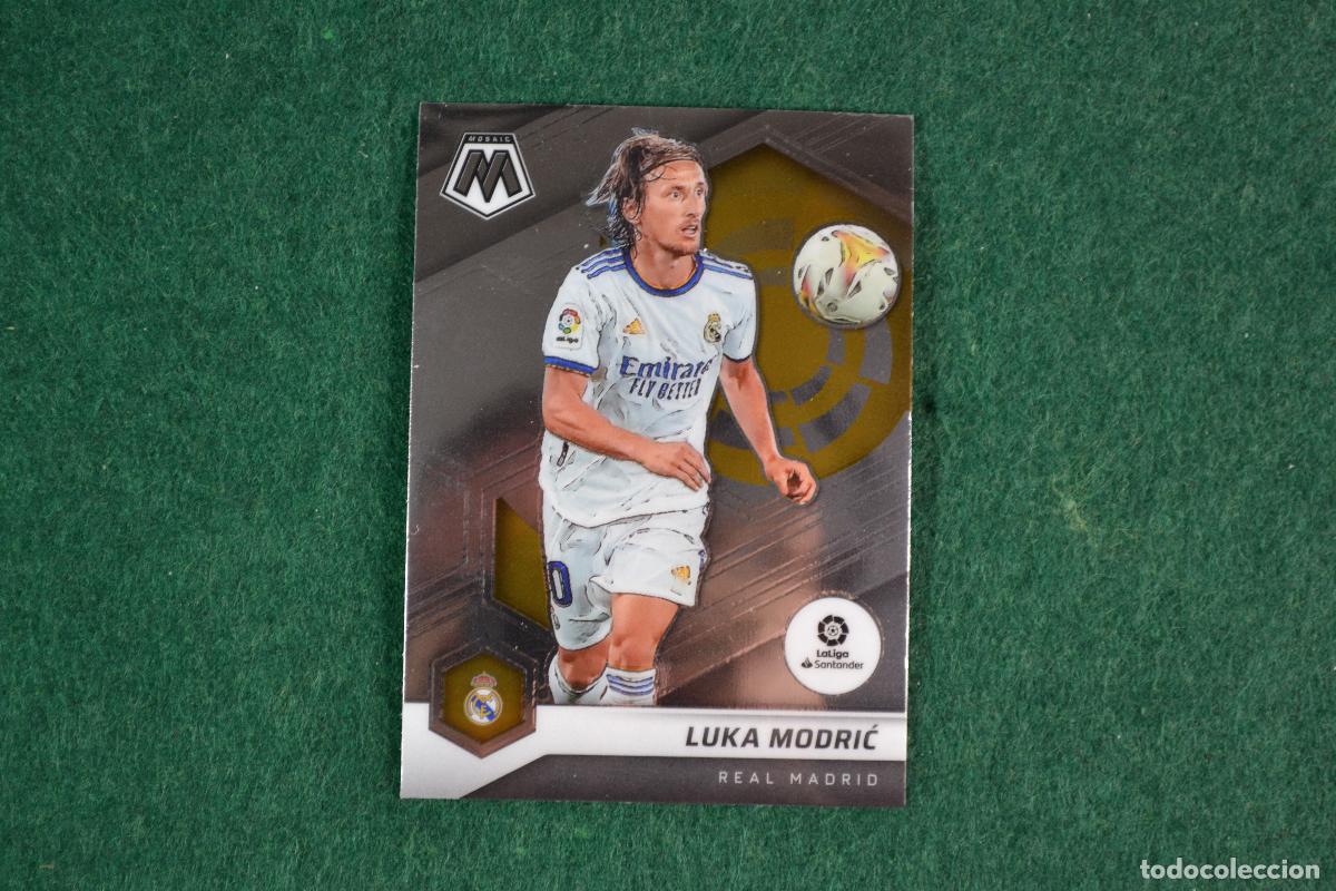 Fu&szlig;ball-Sticker: PANINI MOSAIC LA LIGA 2021-22 - 85 LUKA MODRIC (REAL MADRID)