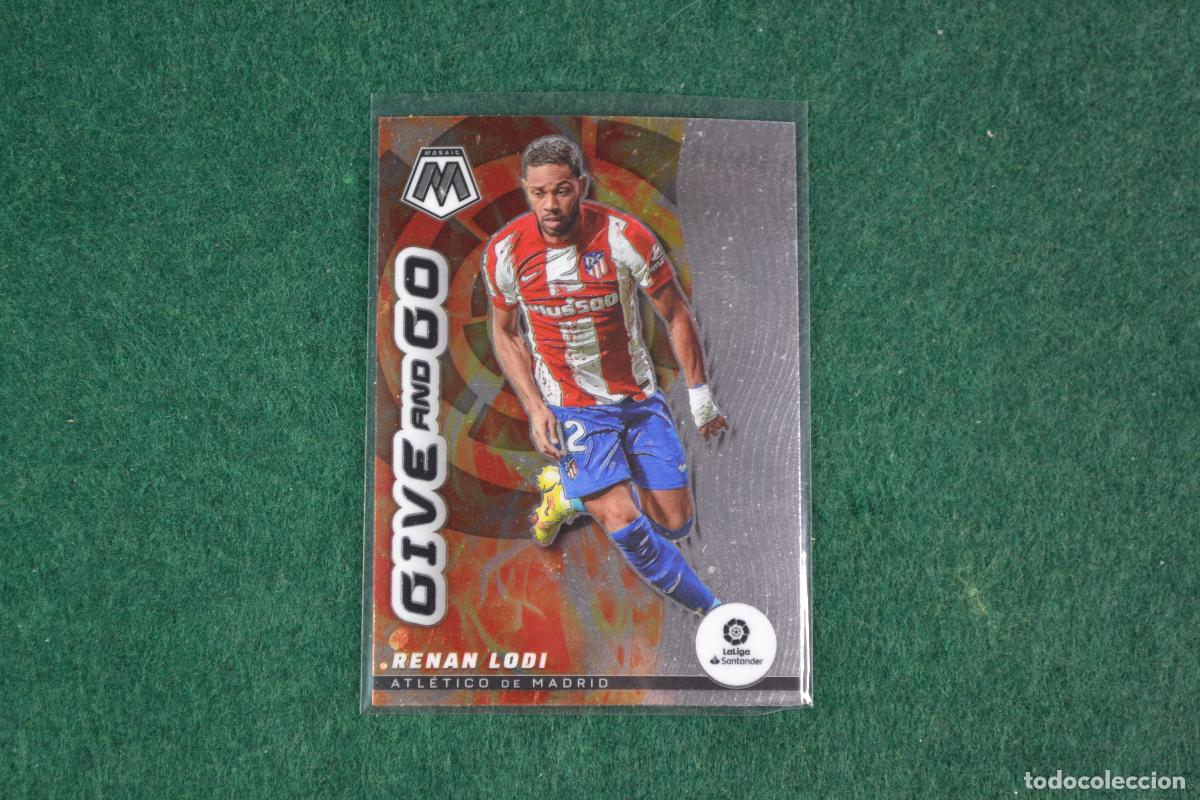 Fu&szlig;ball-Sticker: PANINI MOSAIC LA LIGA 2021-22 - 5 RENAN LODI (ATLETICO MADRID) INSERT GIVE AND GO