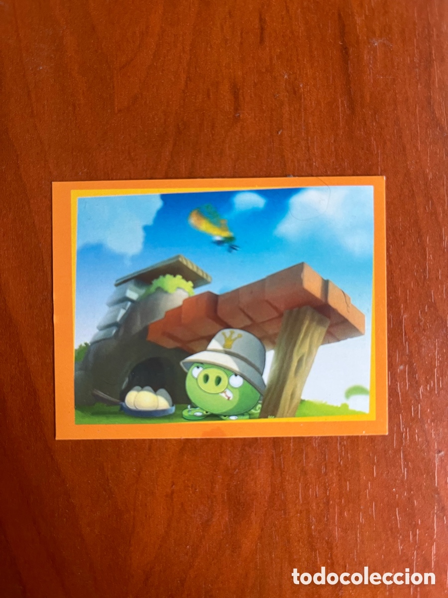 Cromos de f&uacute;tbol: CROMO DE ANGRY BIRDS SIN PEGAR N&ordm; 48 A&Ntilde;O 2012 DEL ALBUM ANGRY BIRDS DE E-MAX
