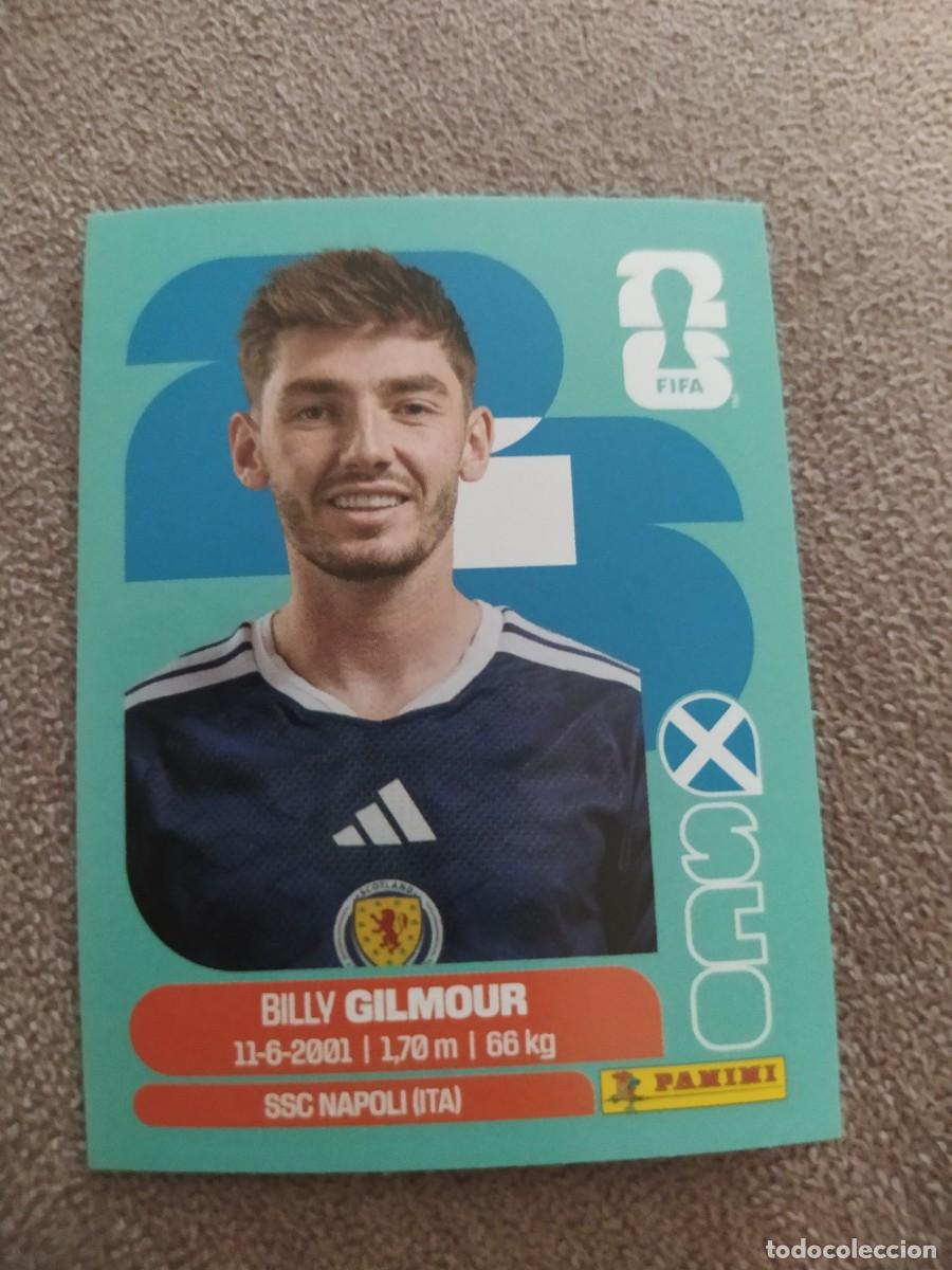 Cromos de f&uacute;tbol: SCO 12 Billy GILMOUR Escocia mundial 2026 panini