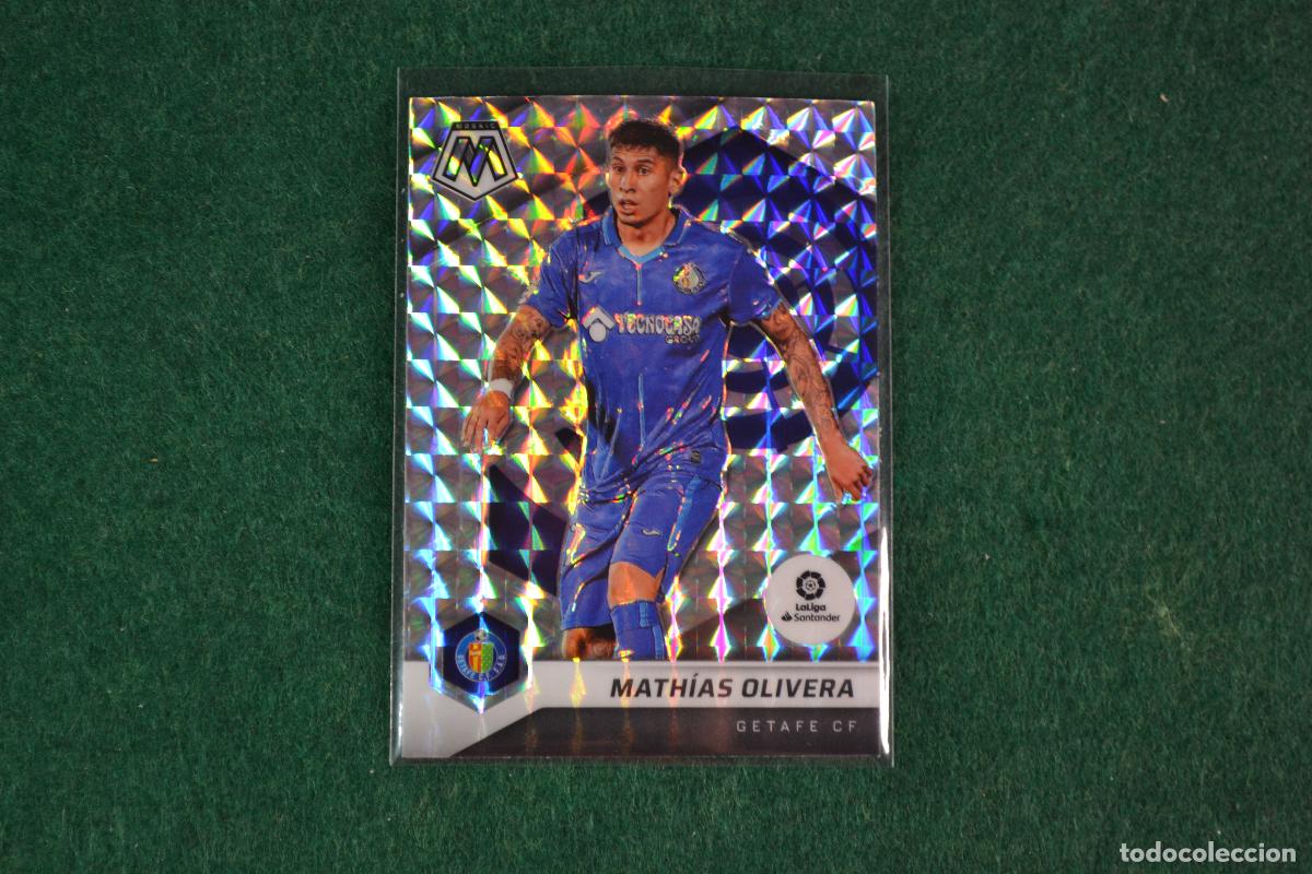 Cromos de f&uacute;tbol: PANINI MOSAIC LA LIGA 2021-22 - 58 MATIAS OLIVERA (GETAFE CF) PARALELA PRIZM