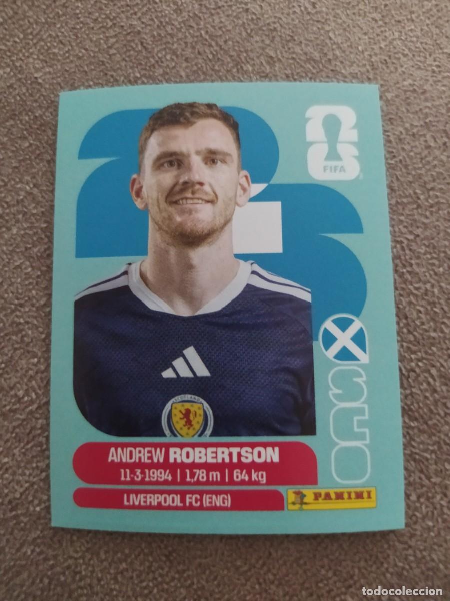 Cromos de f&uacute;tbol: SCO 06 Andrew ROBERTSON 6 Escocia mundial 2026 panini