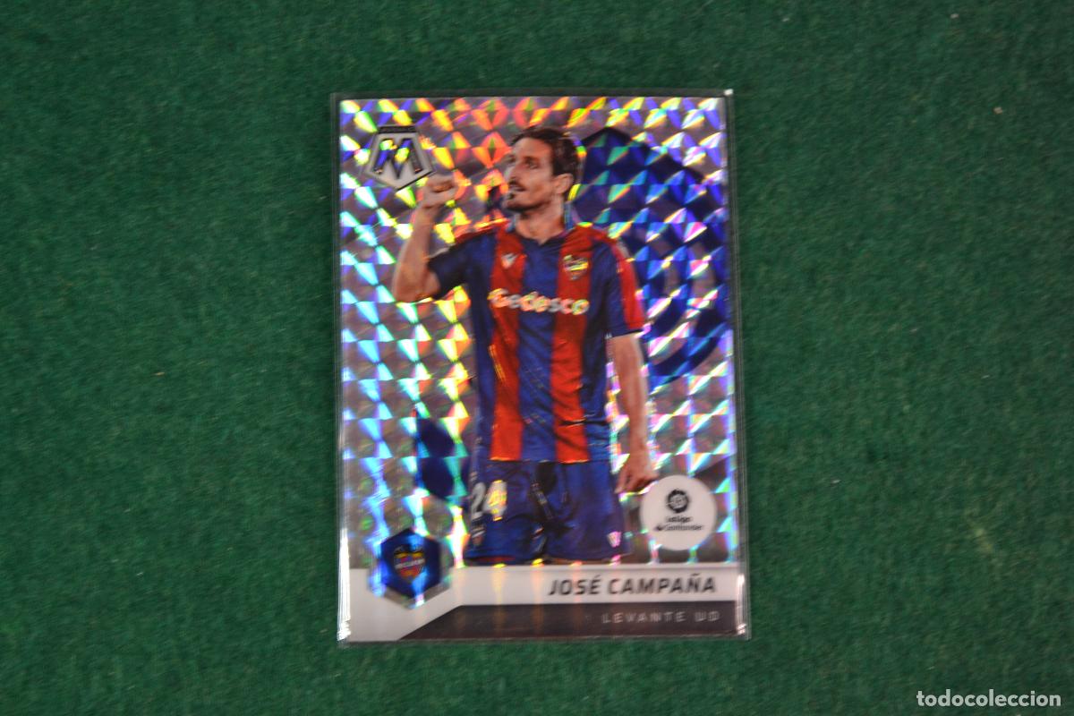Cromos de f&uacute;tbol: PANINI MOSAIC LA LIGA 2021-22 - 135 JOSE CAMPA&Ntilde;A (LEVANTE UD) PARALELA PRIZM