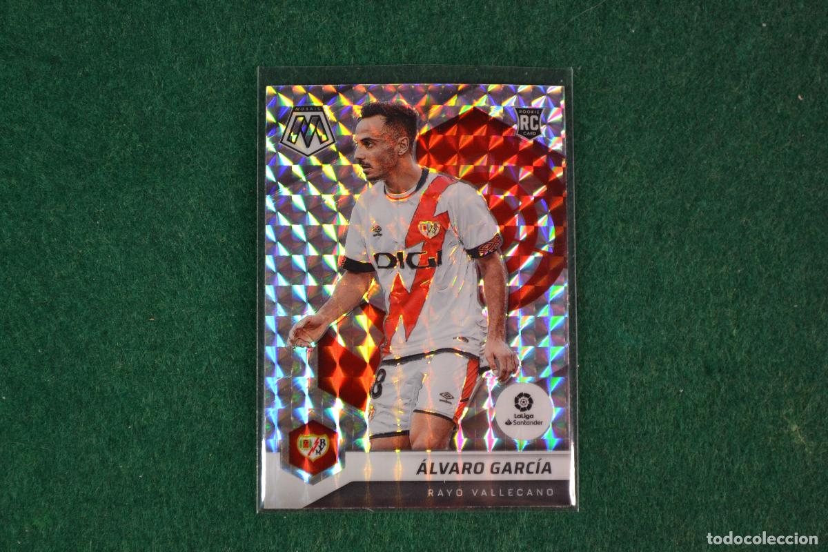 Cromos de f&uacute;tbol: PANINI MOSAIC LA LIGA 2021-22 - 142 ALVARO GARCIA (RAYO VALLECANO) PARALELA PRIZM