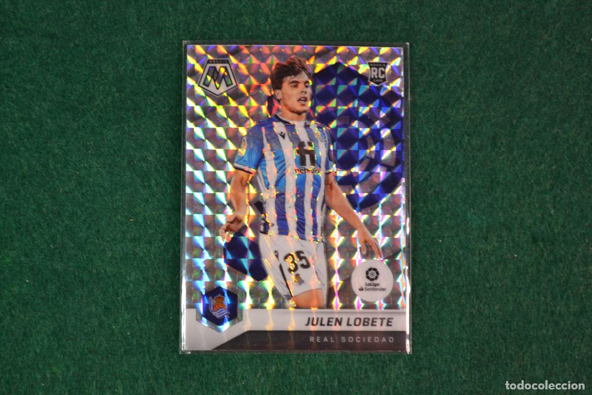 Cromos de f&uacute;tbol: PANINI MOSAIC LA LIGA 2021-22 - 179 JULEN LOBETE (REAL SOCIEDAD) PARALELA PRIZM