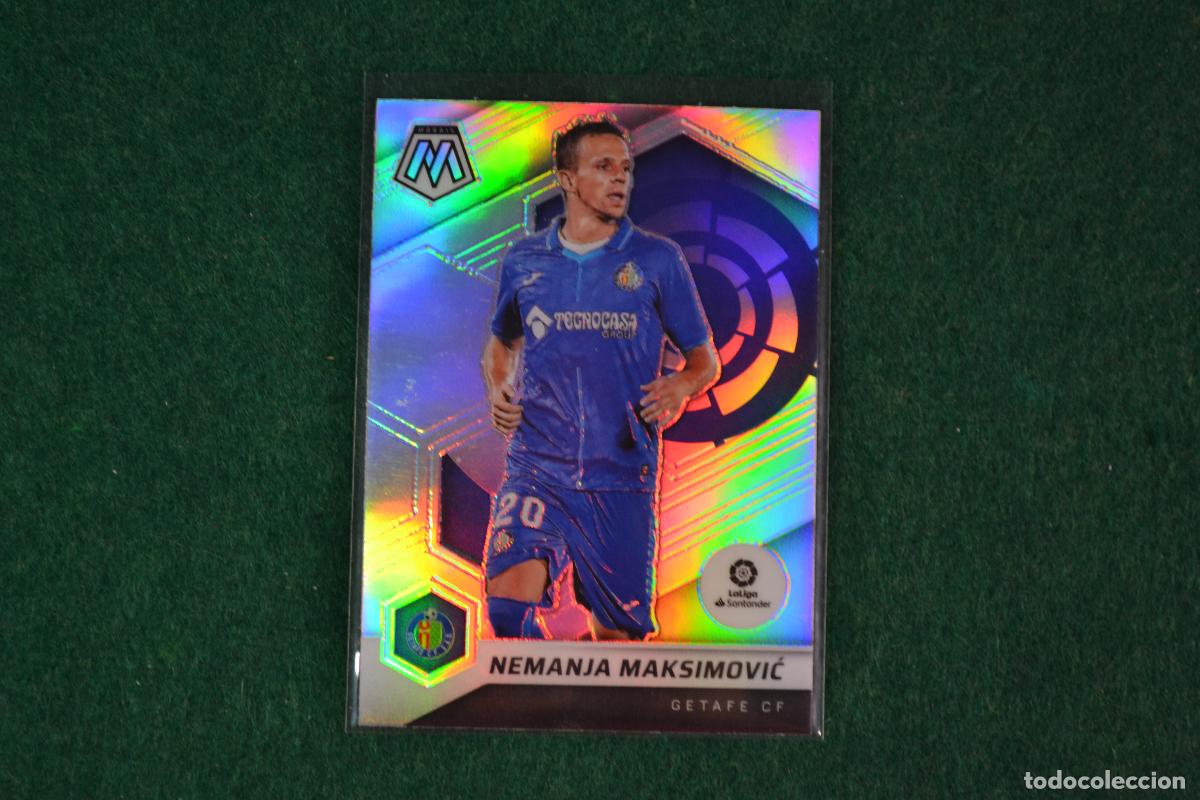 Figurine di Calcio: PANINI MOSAIC LA LIGA 2021-22 - 60 NEMANJA MAKSIMOVIC (GETAFE CF) PARALELA SILVER