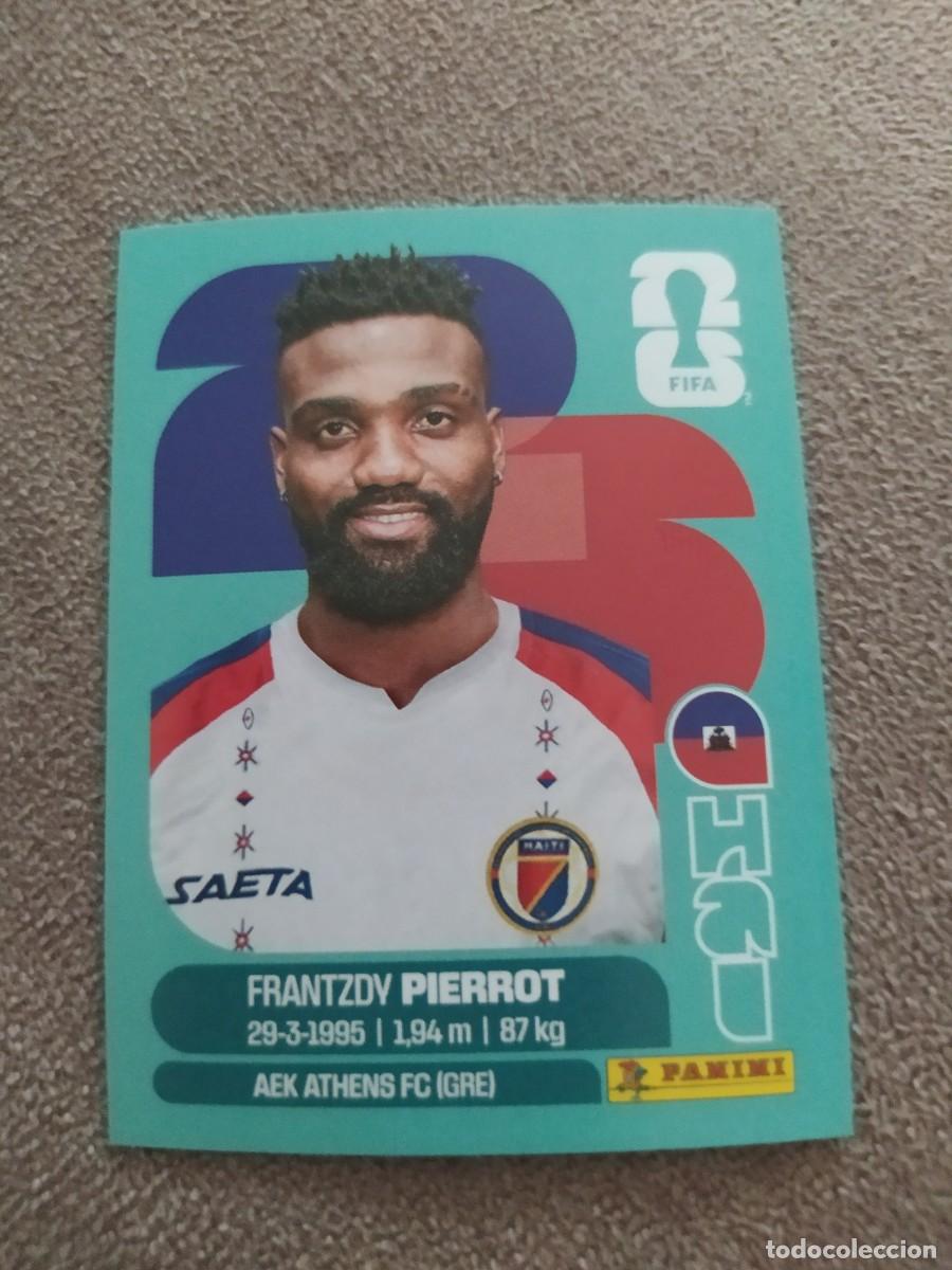 Cromos de f&uacute;tbol: HAI 20 Frantzdy PIERROT Haiti mundial 2026 panini