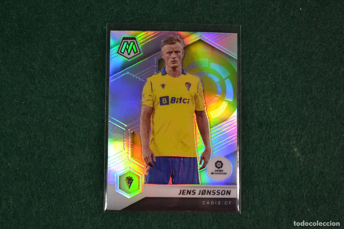 Figurine di Calcio: PANINI MOSAIC LA LIGA 2021-22 - 106 JENS JONSSON (CADIZ CF) PARALELA SILVER