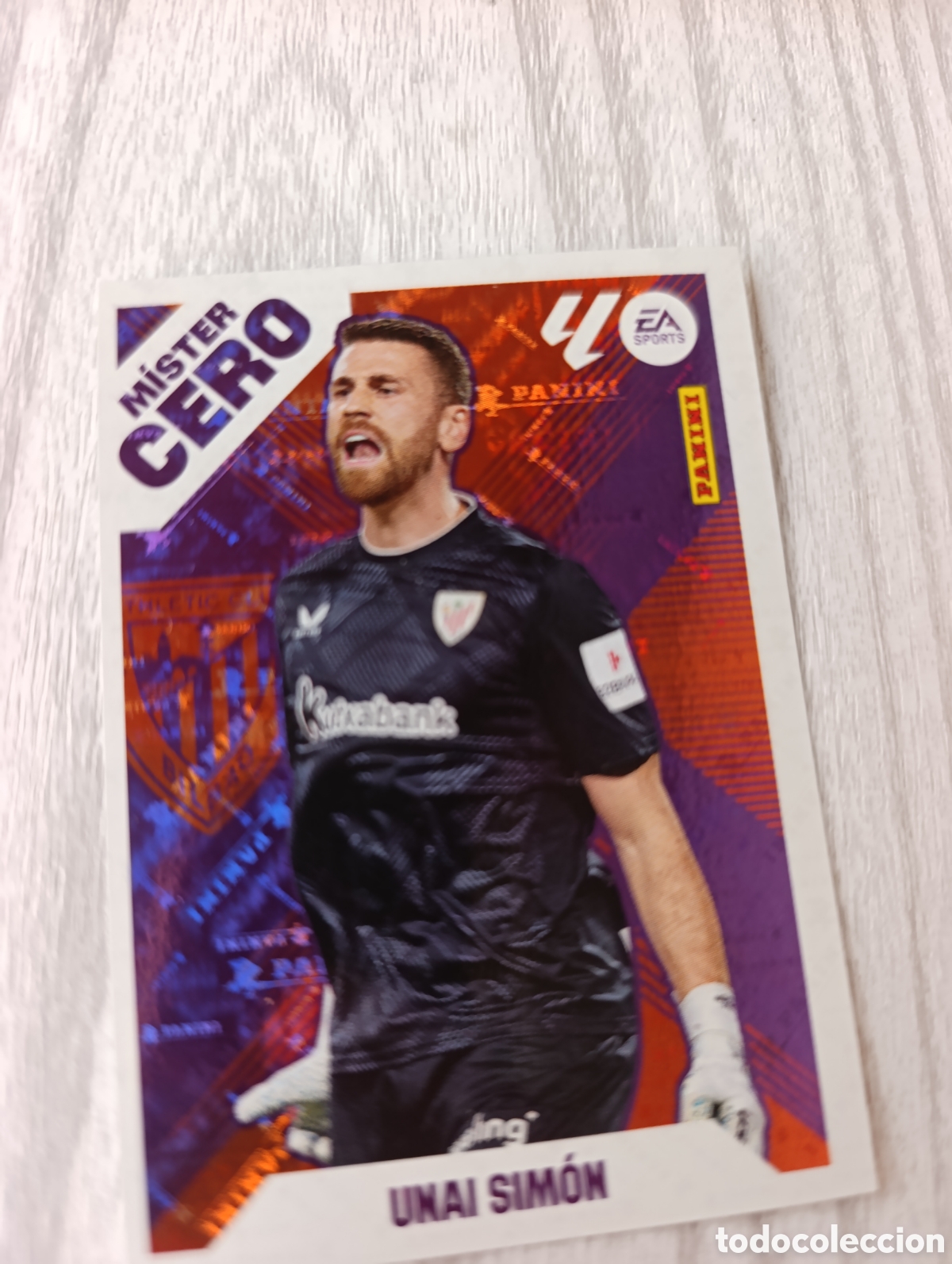 Football Stickers: Unai Sim&oacute;n Mister Cero n13 Liga este 4 edici&oacute;n 2025/2026