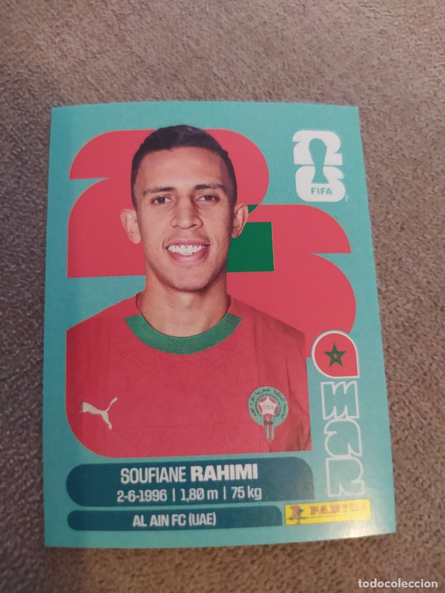 Cromos de f&uacute;tbol: MAR 18 Soufiane RAHIMI Marruecos mundial 2026 panini