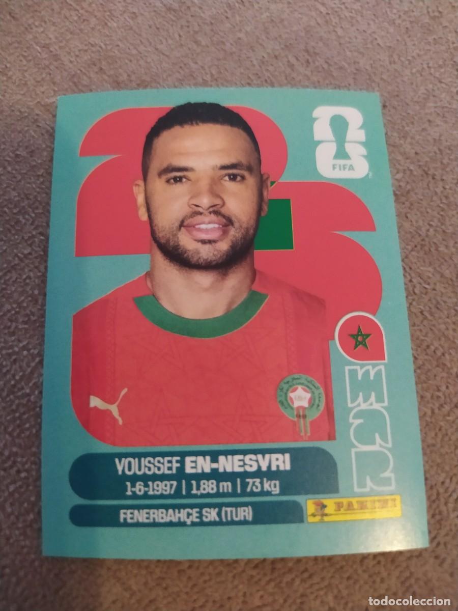 Cromos de f&uacute;tbol: MAR 16 Youssef EN-NESYRI Marruecos mundial 2026 panini
