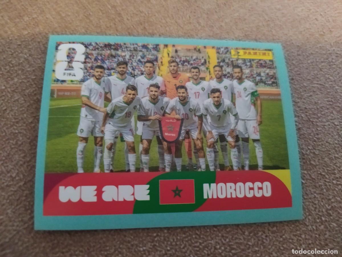 Cromos de f&uacute;tbol: MAR 13 EQUIPO Marruecos mundial 2026 panini