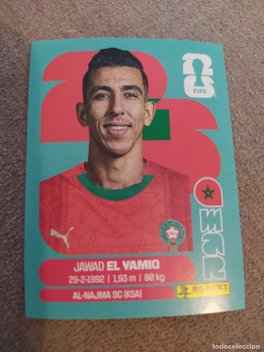 Cromos de f&uacute;tbol: MAR 08 Jawad EL YAMIQ 8 Marruecos mundial 2026 panini