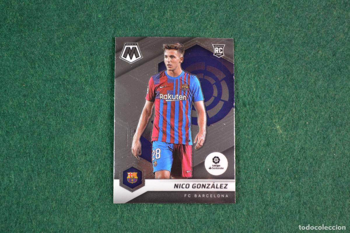 Cromos de f&uacute;tbol: PANINI MOSAIC LA LIGA 2021-22 - 41 NICO GONZALEZ (FC BARCELONA)