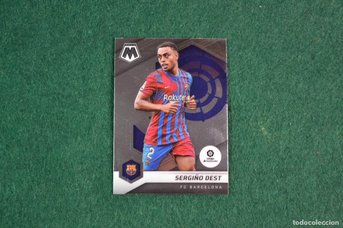 Cromos de f&uacute;tbol: PANINI MOSAIC LA LIGA 2021-22 - 50 SERGI&Ntilde;O DEST (FC BARCELONA)