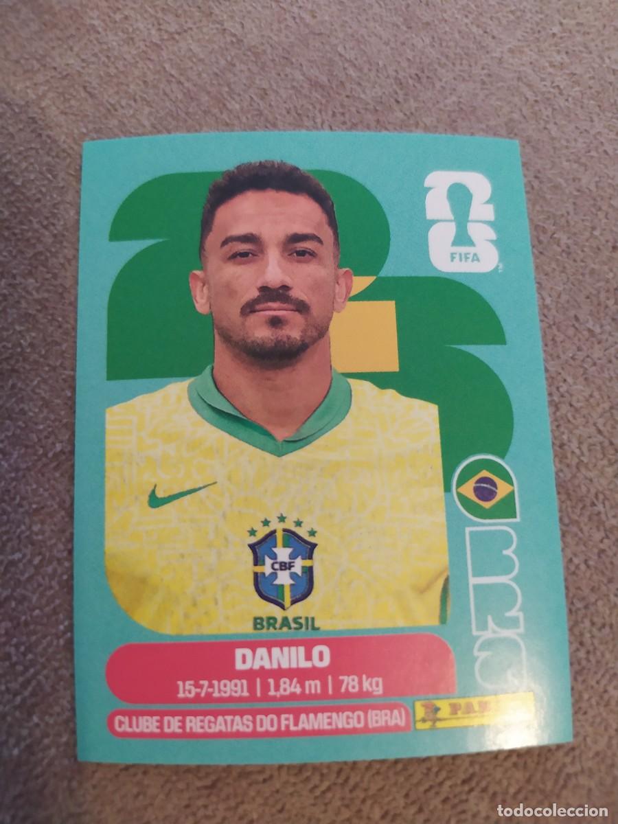 Fu&szlig;ball-Sticker: BRA 07 DANILO 7 Brasil mundial 2026 panini