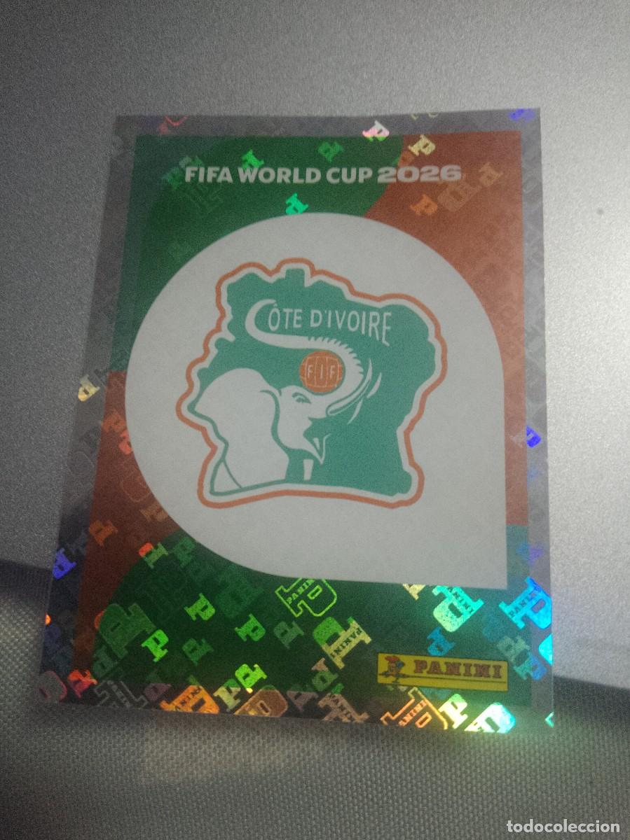 Fu&szlig;ball-Sticker: ESCUDO COSTA DE MARFIL CIV 1 MUNDIAL FIFA WORLD CUP 2026 26 PANINI STICKERS NUEVO