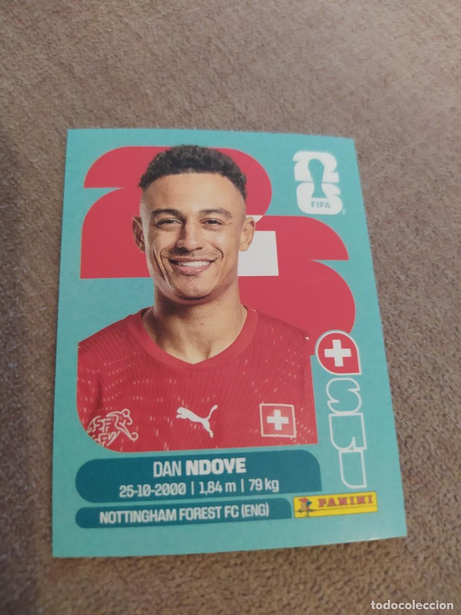 Fu&szlig;ball-Sticker: SUI 19 Dan NDOYE Suiza mundial 2026 panini