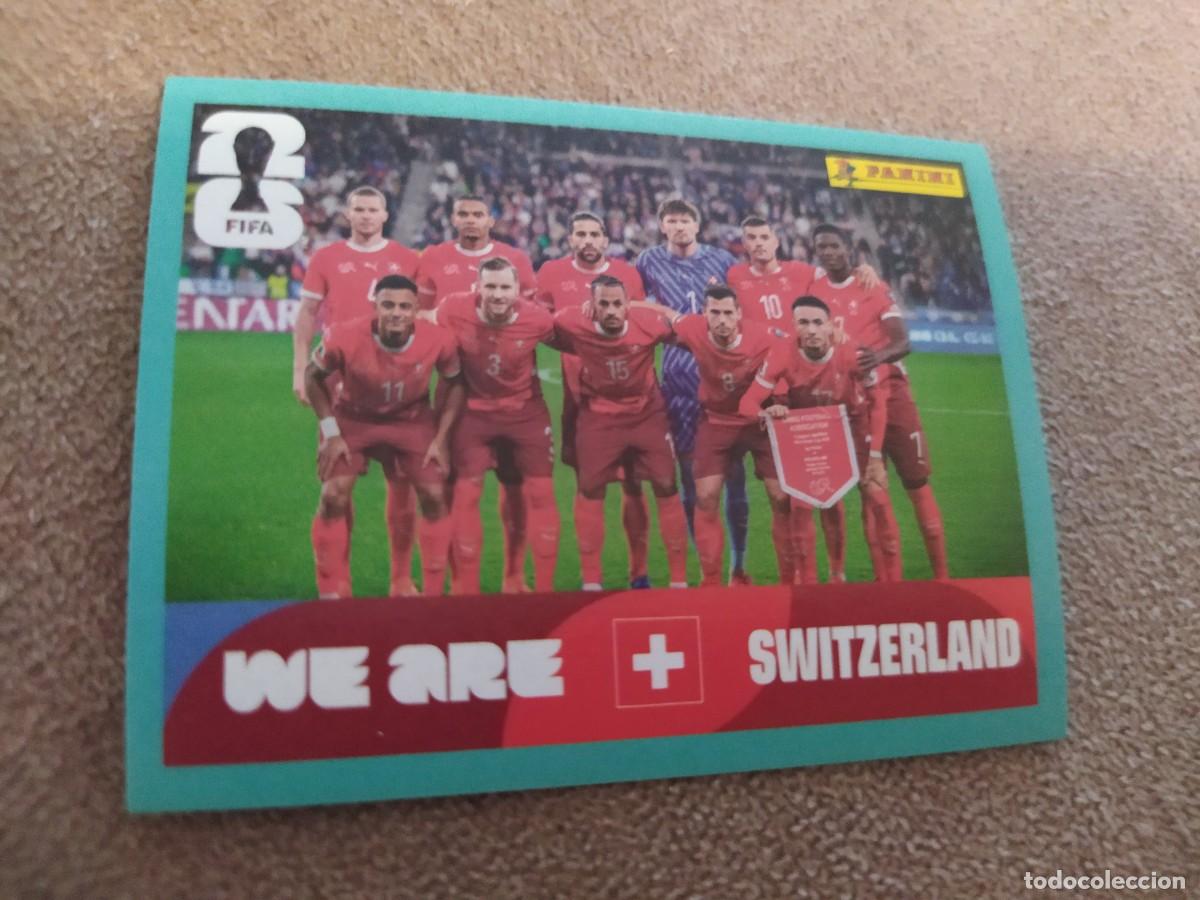 Fu&szlig;ball-Sticker: SUI 13 EQUIPO Suiza mundial 2026 panini