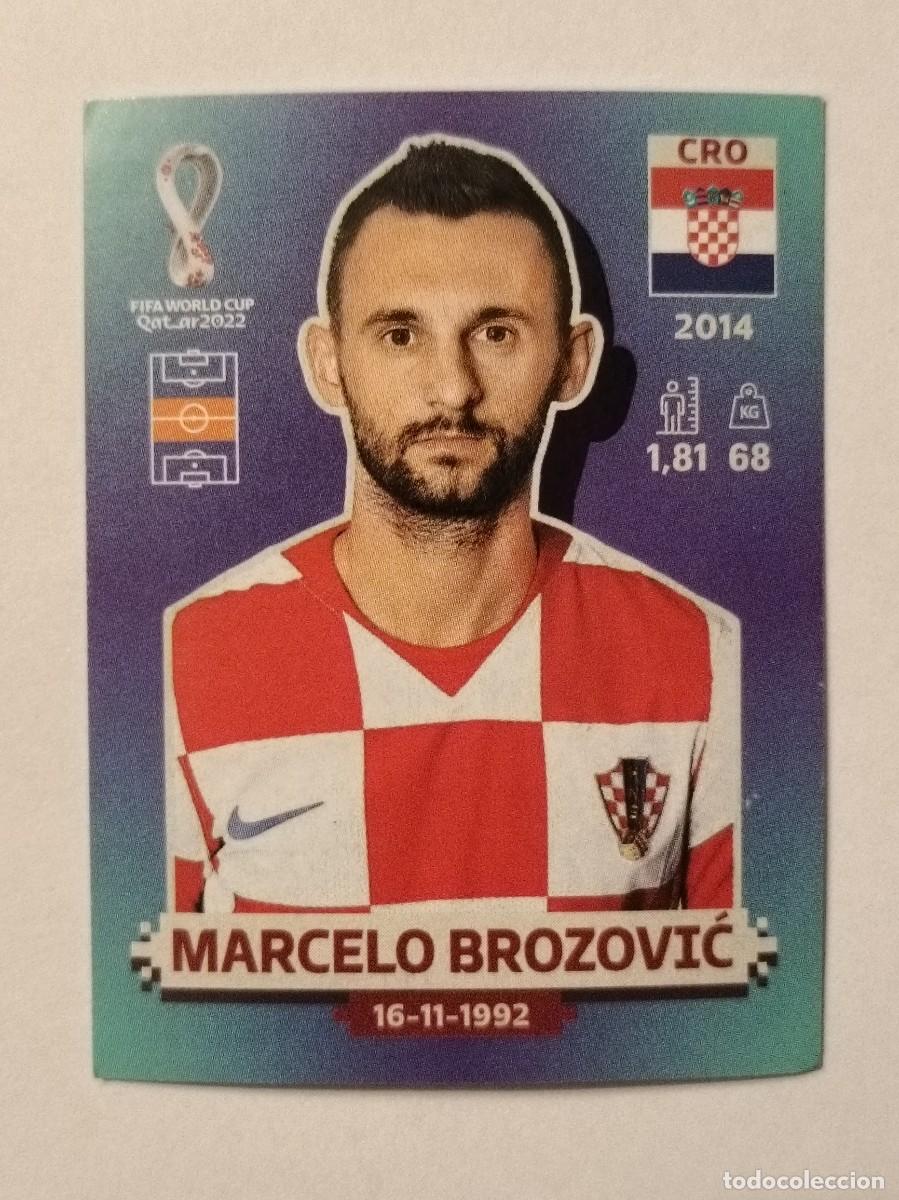 Fu&szlig;ball-Sticker: #CRO 11 MARCELO BROZOVIC (CROACIA) MUNDIAL QATAR 2022 PANINI