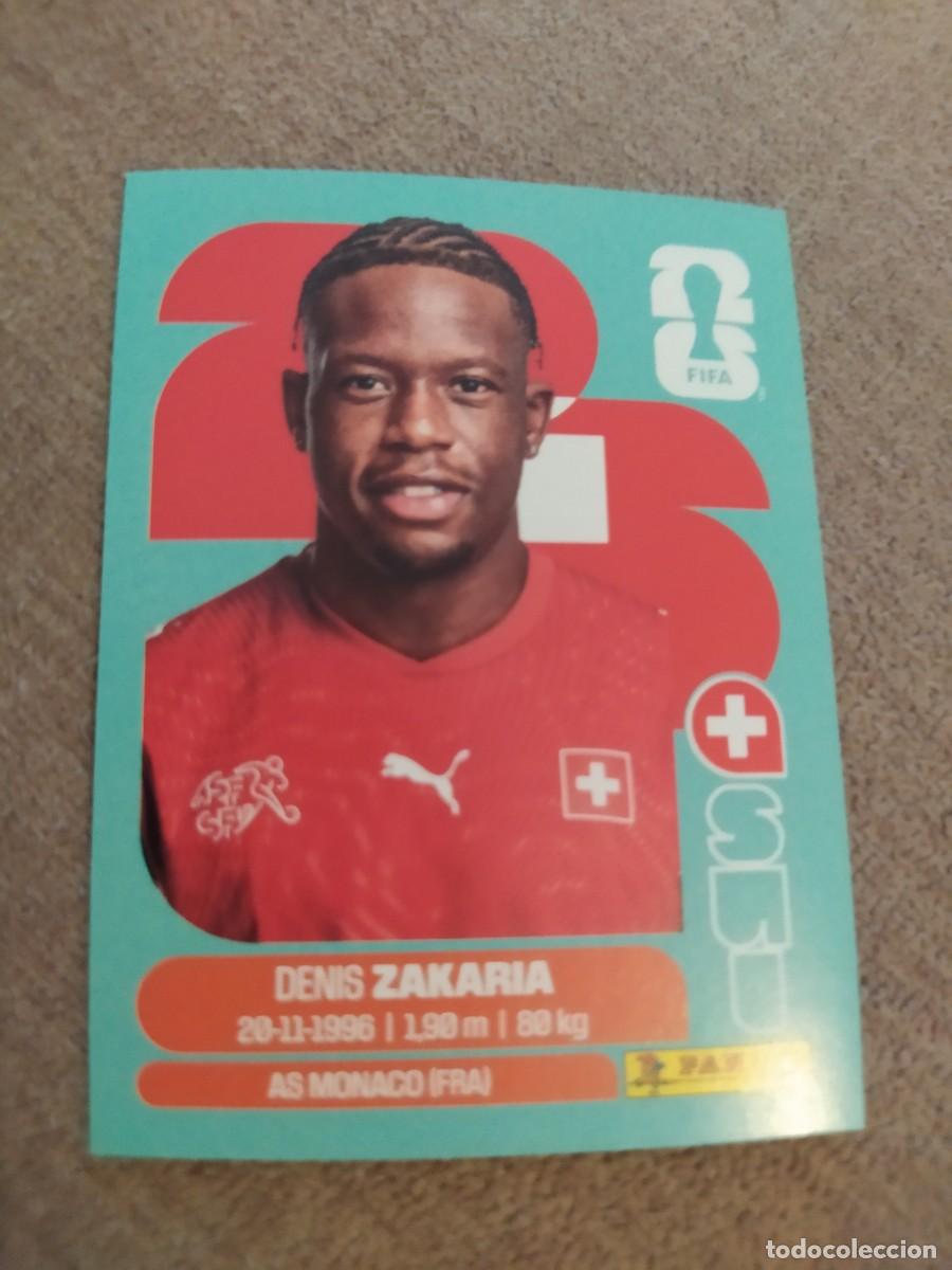 Fu&szlig;ball-Sticker: SUI 10 Denis ZAKARIA Suiza mundial 2026 panini