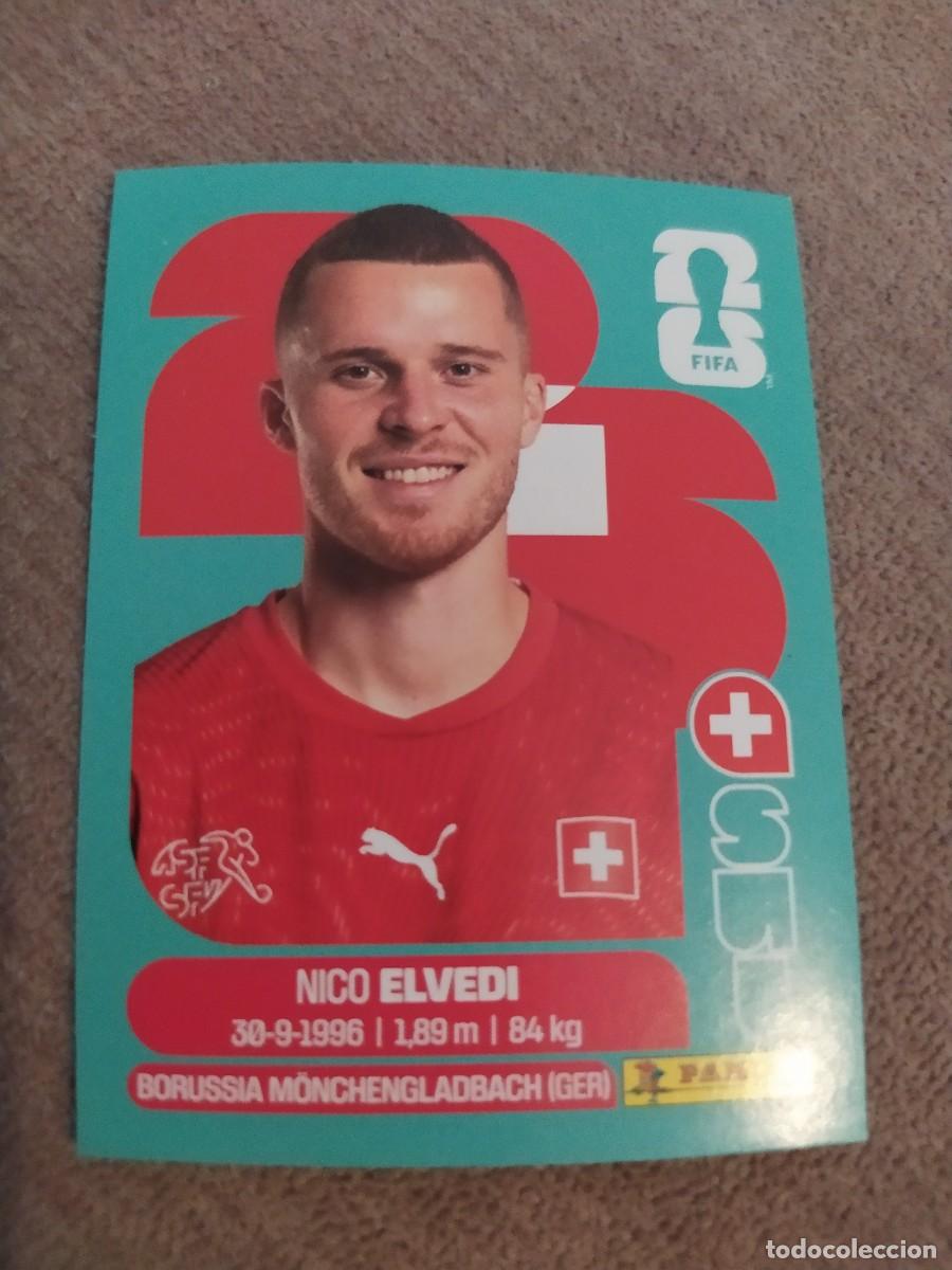 Fu&szlig;ball-Sticker: SUI 06 Nico ELVEDI 6 Suiza mundial 2026 panini
