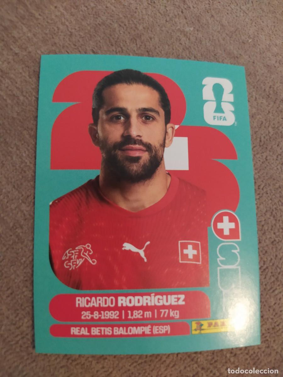 Cromos de Futebol: SUI 05 SUI5 Ricardo RODR&Iacute;GUEZ 5 Suiza Mundial 2026 Panini
