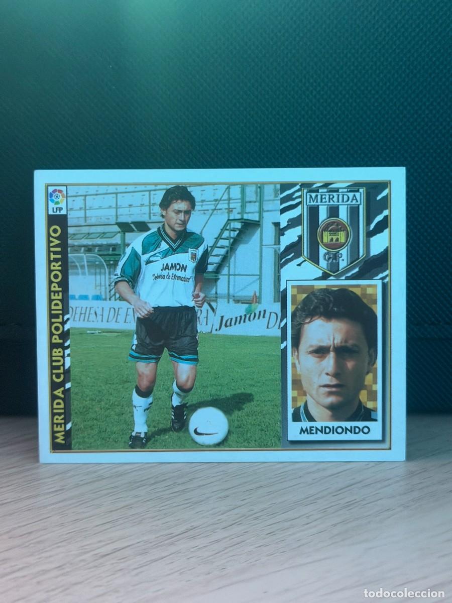 Fu&szlig;ball-Sticker: LIGA 97 98 - Ediciones Este - Mendiondo - Merida
