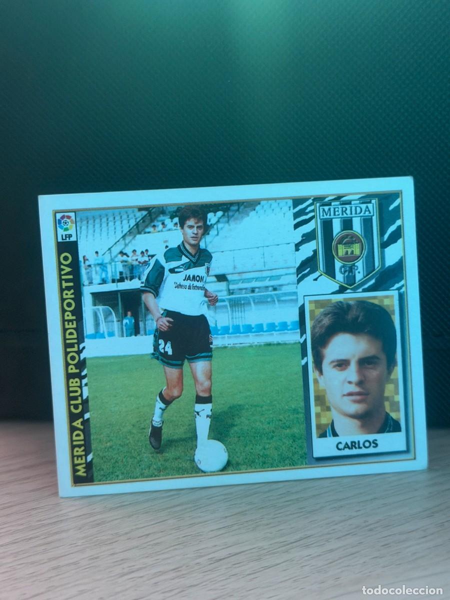 Cromos de f&uacute;tbol: LIGA 97 98 - Ediciones Este - Carlos - Merida