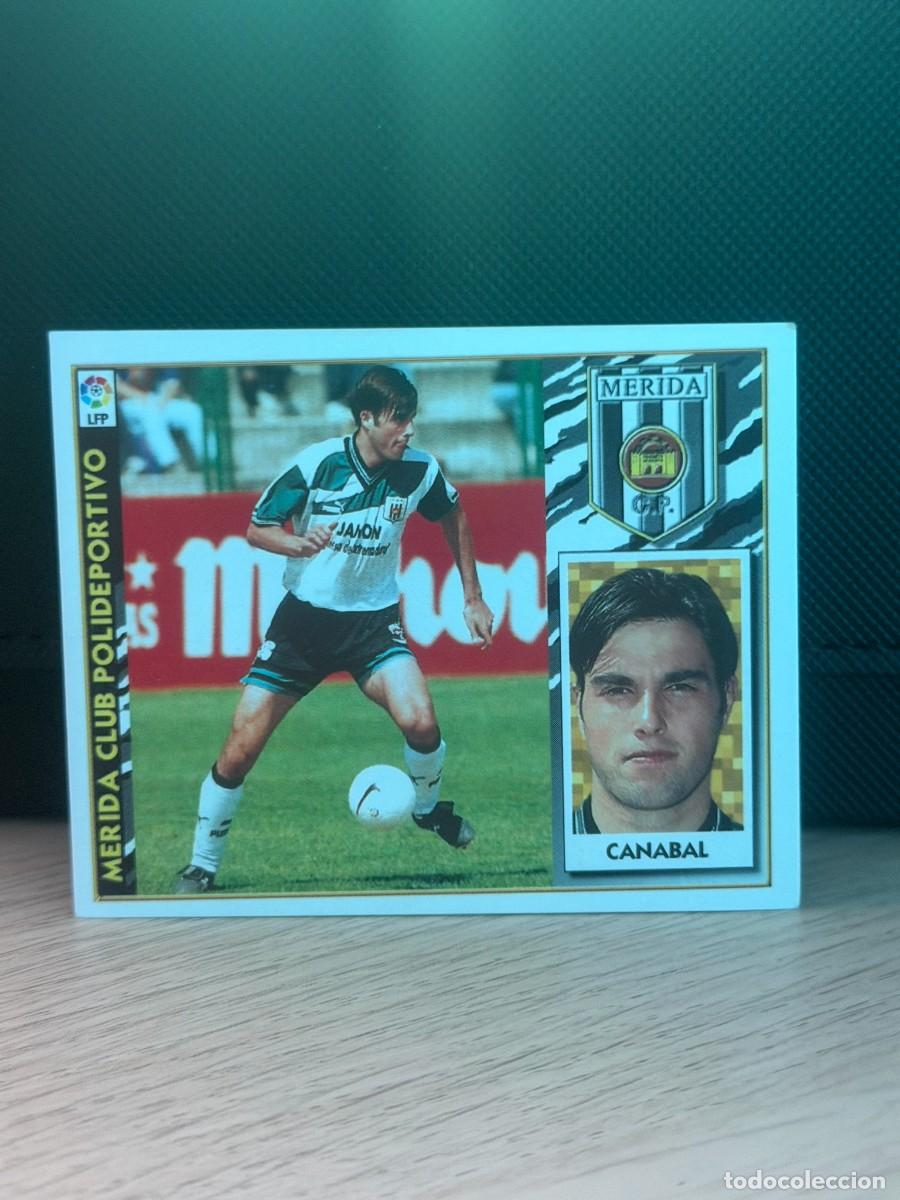 Cromos de f&uacute;tbol: LIGA 97 98 - Ediciones Este - Canabal - Merida