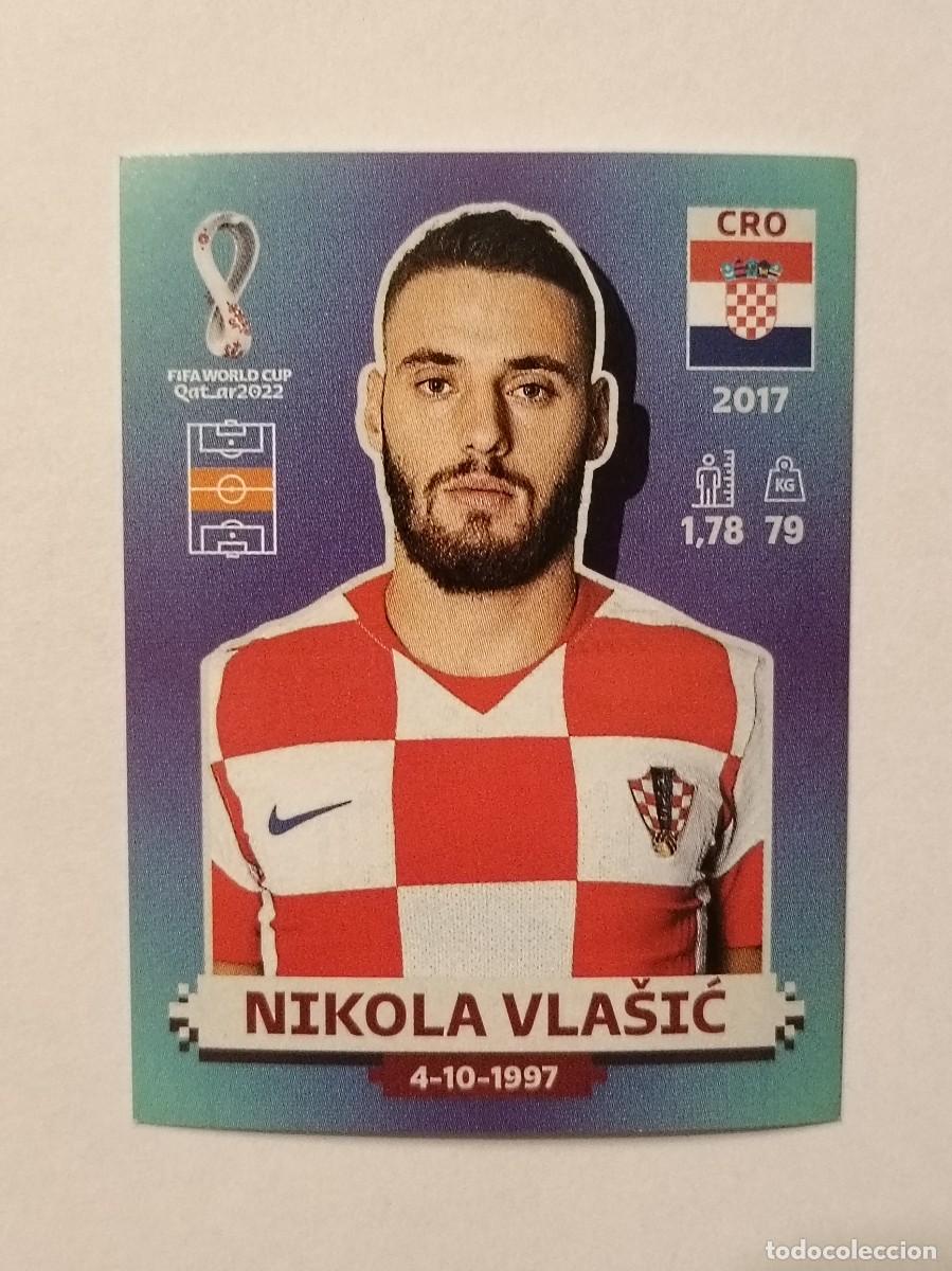 Cromos de f&uacute;tbol: #CRO 16 NIKOLA VLASIC (CROACIA) MUNDIAL QATAR 2022 PANINI