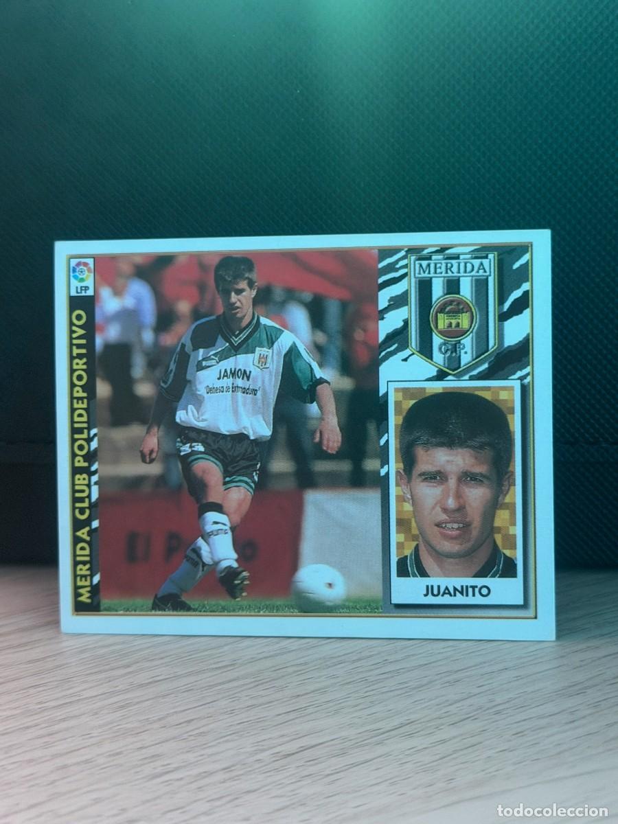 Cromos de f&uacute;tbol: LIGA 97 98 - Ediciones Este - Juanito - Merida