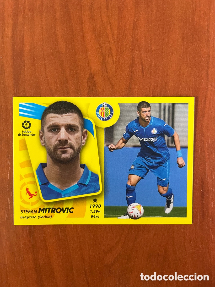 Cromos de f&uacute;tbol: MITROVIC COLOCA 9 BIS GETAFE LIGA ESTE LIGA ESTE 2021 2022 21 22 PANINI NUNCA PEGADO