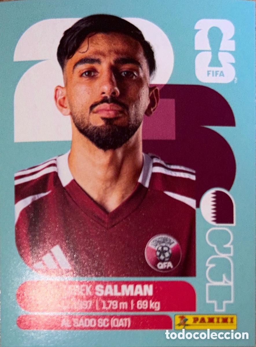 Cromos de f&uacute;tbol: QAT 008 Tarek Salman (QATAR) - (MUNDIAL EEUU -CANADA - MEXICO 2026 WORLD CUP 2026 (PANINI)