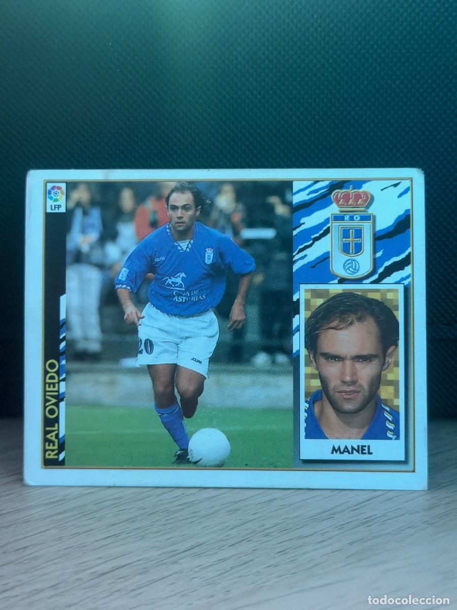 Fu&szlig;ball-Sticker: LIGA 97 98 - Ediciones Este - Manel - Oviedo