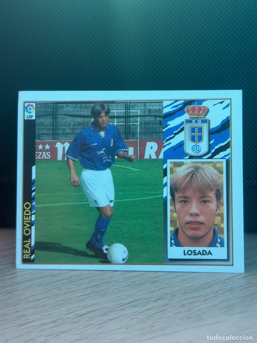 Fu&szlig;ball-Sticker: LIGA 97 98 - Ediciones Este - Losada - Oviedo