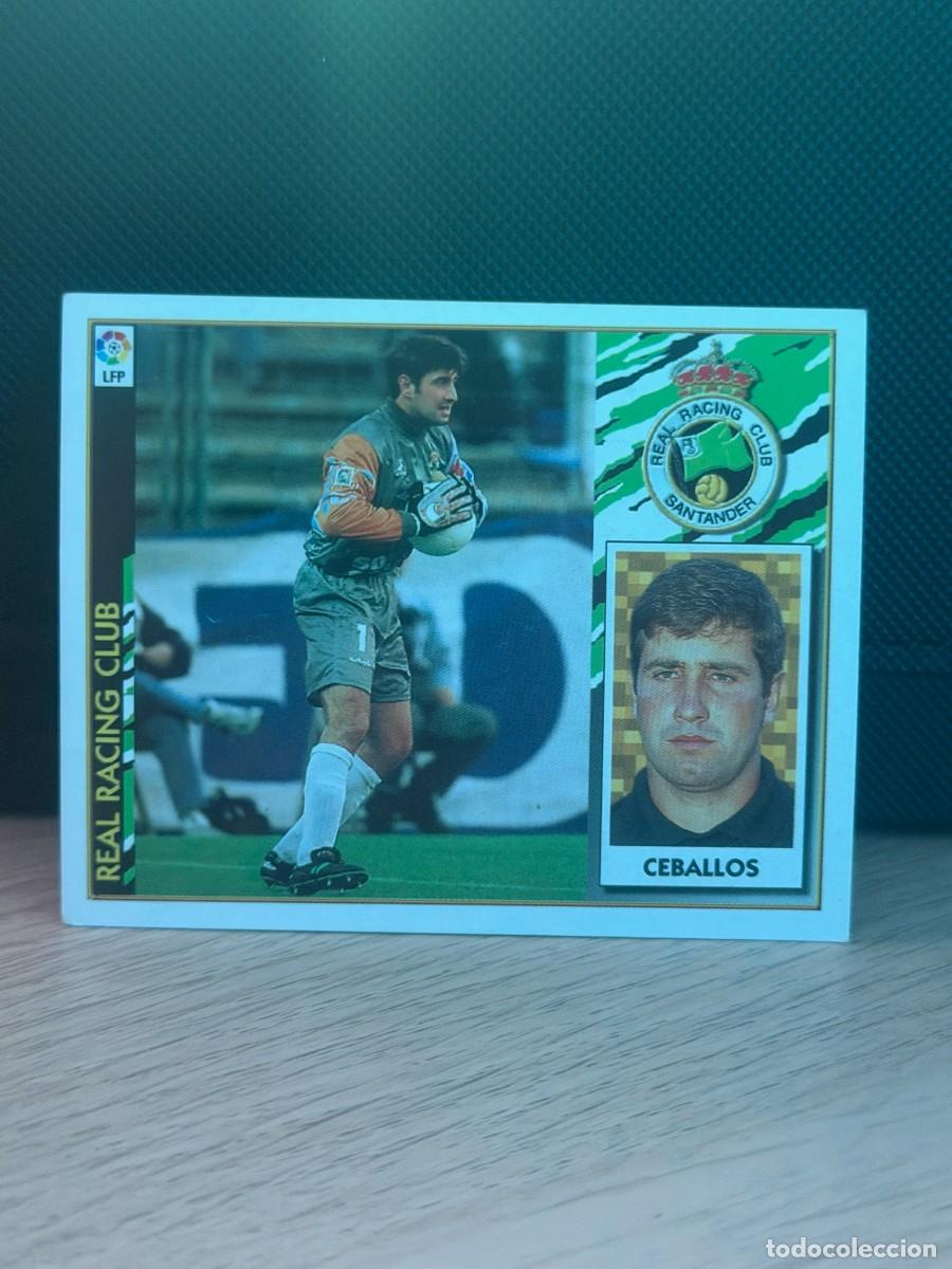 Cromos de Futebol: LIGA 97 98 - Ediciones Este - Ceballos - Racing de Santander