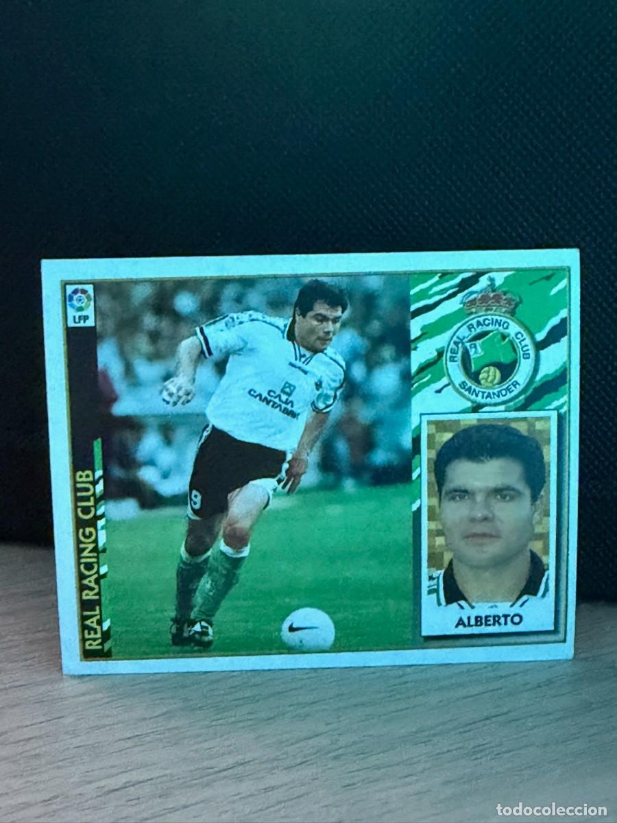 Fu&szlig;ball-Sticker: LIGA 97 98 - Ediciones Este - Alberto - Racing de Santander