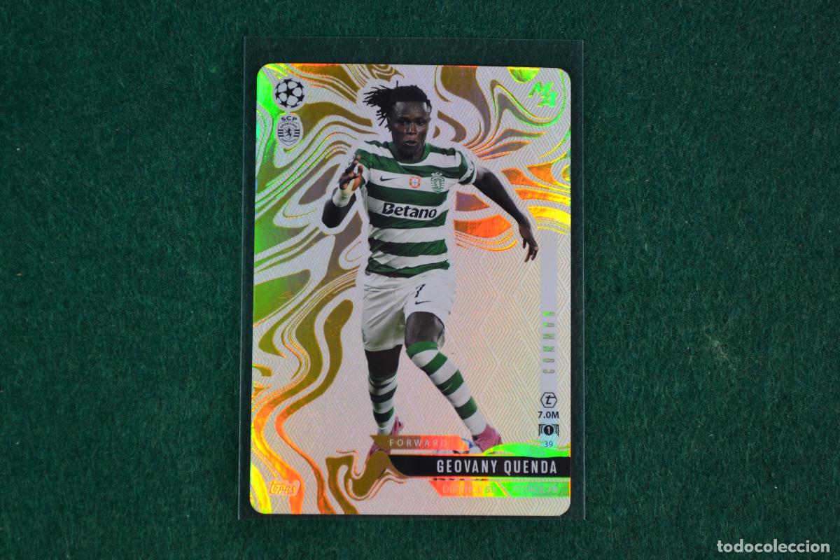 Cromos de f&uacute;tbol: TOPPS MATCH ATTAX MADNESS 2025-26 - 39 GEOVANY QUENDA (SPORTING PORTUGAL)