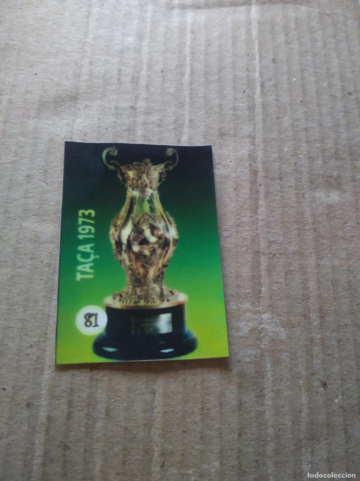 Cromos de f&uacute;tbol: 81 COPA TROFEO CROMO FUTBOL LIGA BRASIL BRASILEIRAO