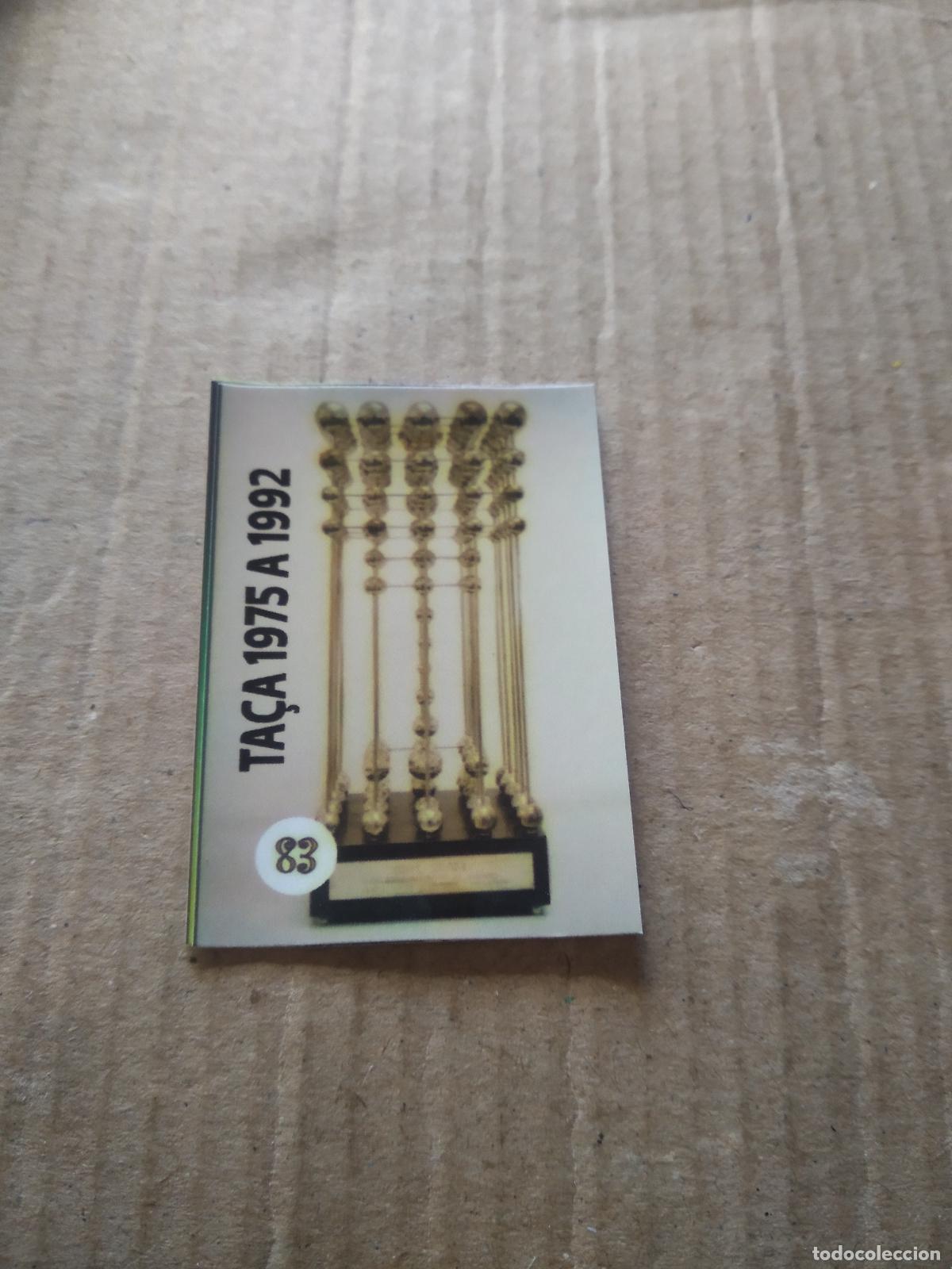 Cromos de f&uacute;tbol: 83 COPA TROFEO CROMO FUTBOL LIGA BRASIL BRASILEIRAO