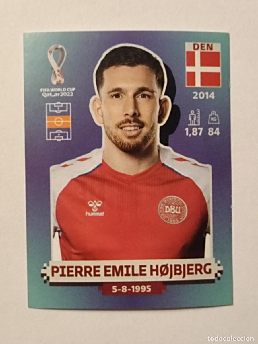 Cromos de f&uacute;tbol: #DEN 13 PIERRE EMILE HOJBJERG (DINAMARCA) MUNDIAL QATAR 2022 PANINI