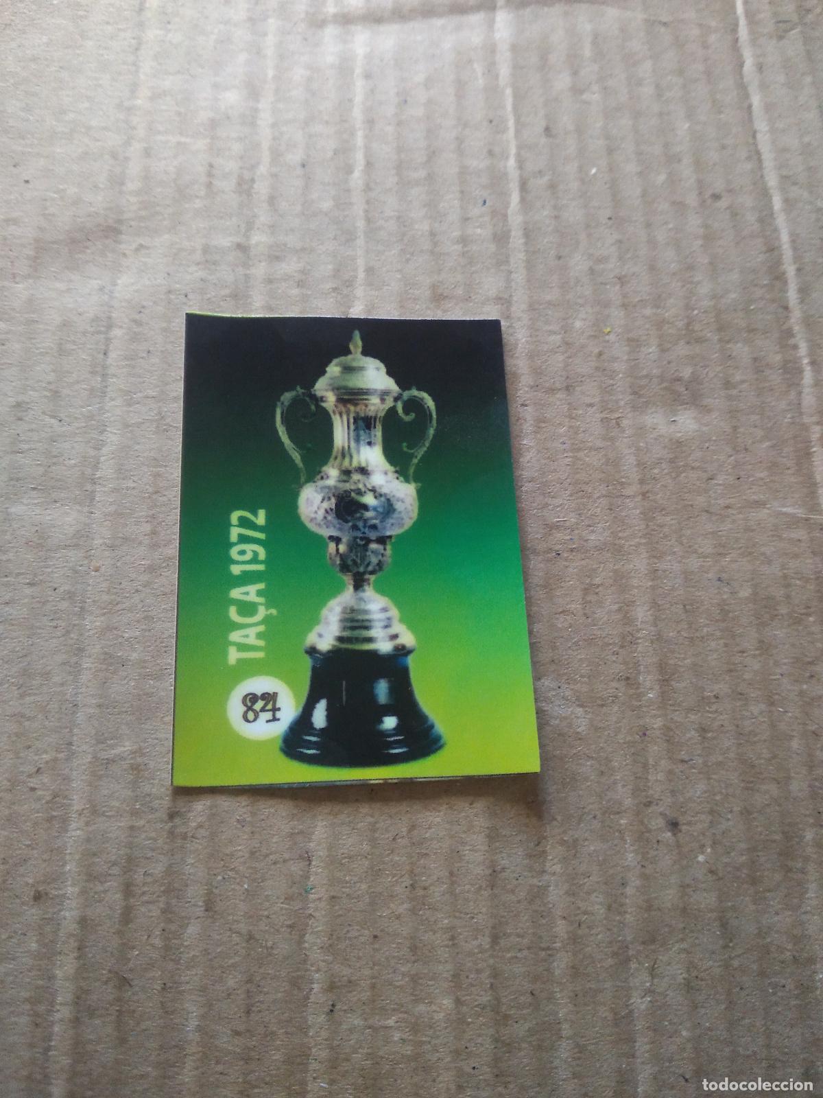 Cromos de f&uacute;tbol: 84 COPA TROFEO CROMO FUTBOL LIGA BRASIL BRASILEIRAO