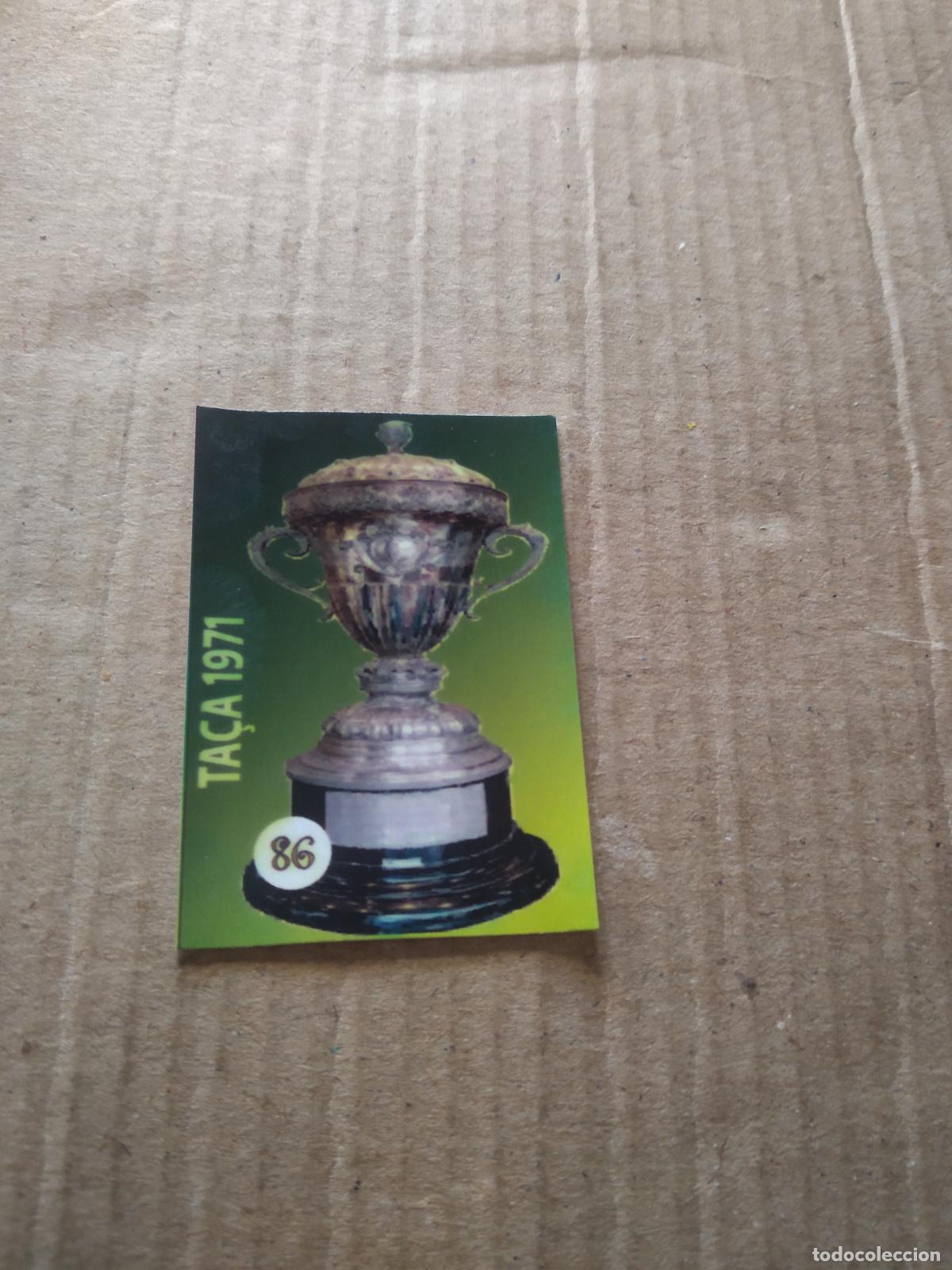 Cromos de f&uacute;tbol: 86 COPA TROFEO CROMO FUTBOL LIGA BRASIL BRASILEIRAO