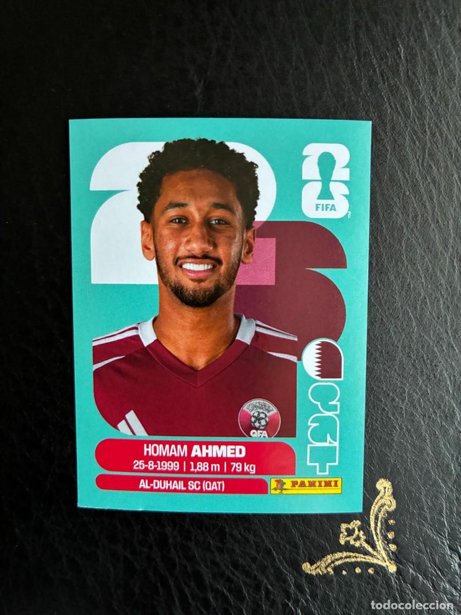 Cromos de f&uacute;tbol: QAT 5 HOMAM AHMED QAT5 QATAR CATAR FIFA WORLD CUP MUNDIAL 2026 26 PANINI