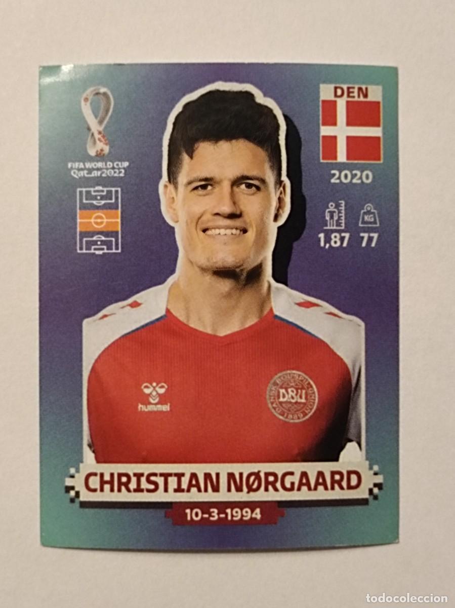 Cromos de f&uacute;tbol: #DEN 14 CHRISTIAN NORGAARD (DINAMARCA) MUNDIAL QATAR 2022 PANINI