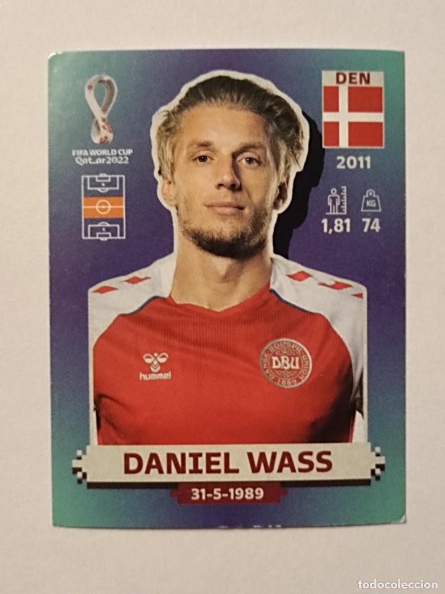 Cromos de f&uacute;tbol: #DEN 15 DANIEL WASS (DINAMARCA) MUNDIAL QATAR 2022 PANINI