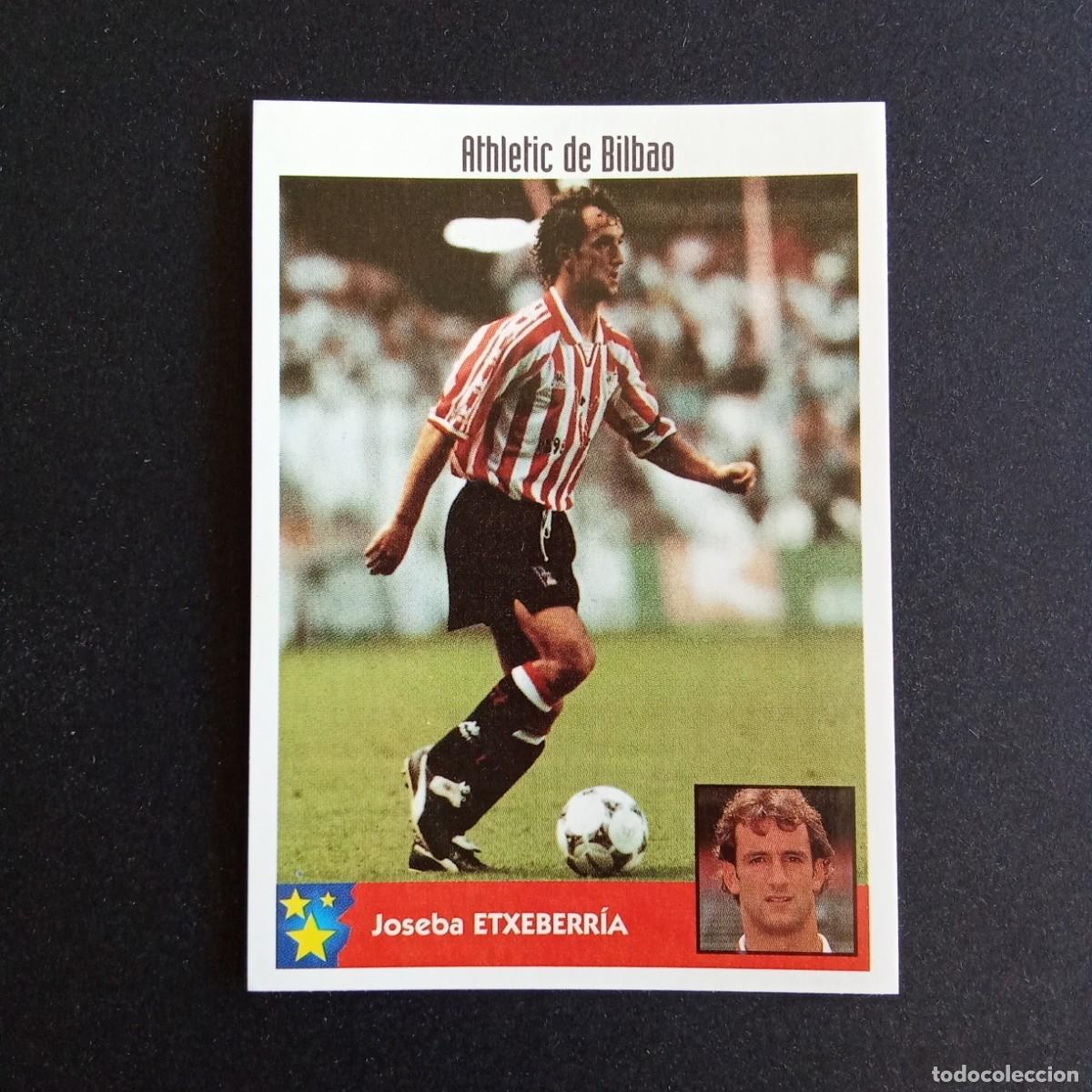 Cromos de f&uacute;tbol: LOS MEJORES EQUIPOS DE EUROPA 1997 1998 97 98 PANINI 12 ETXEBERRIA ATHLETIC BILBAO SIN PEGAR
