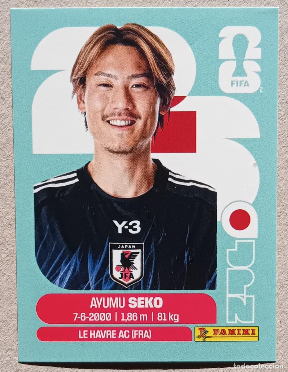 Cromos de f&uacute;tbol: Figurina Panini 2026 Cromo World Cup Usa Mundial 2026 Ayumu Seko Japan n JPN 4